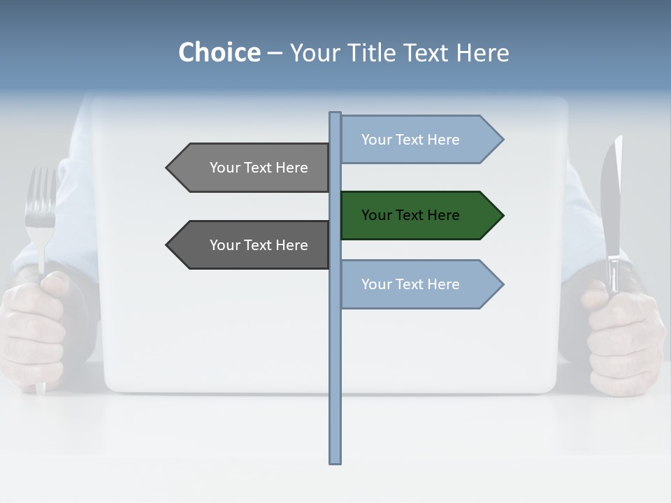 Technology Lunch Interaction PowerPoint Template