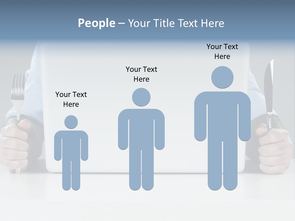 Technology Lunch Interaction PowerPoint Template