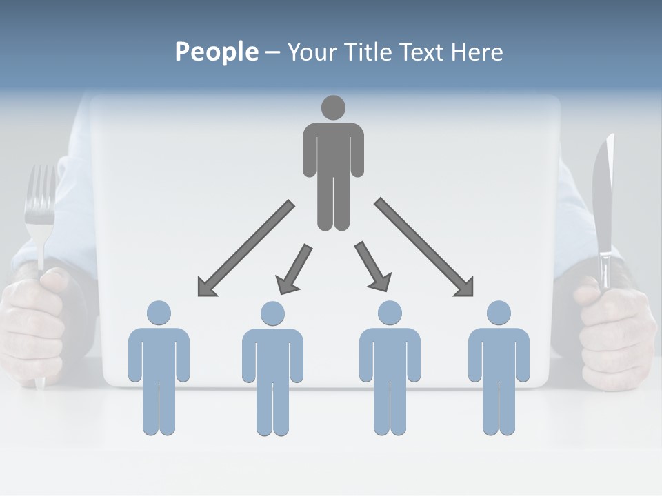 Technology Lunch Interaction PowerPoint Template