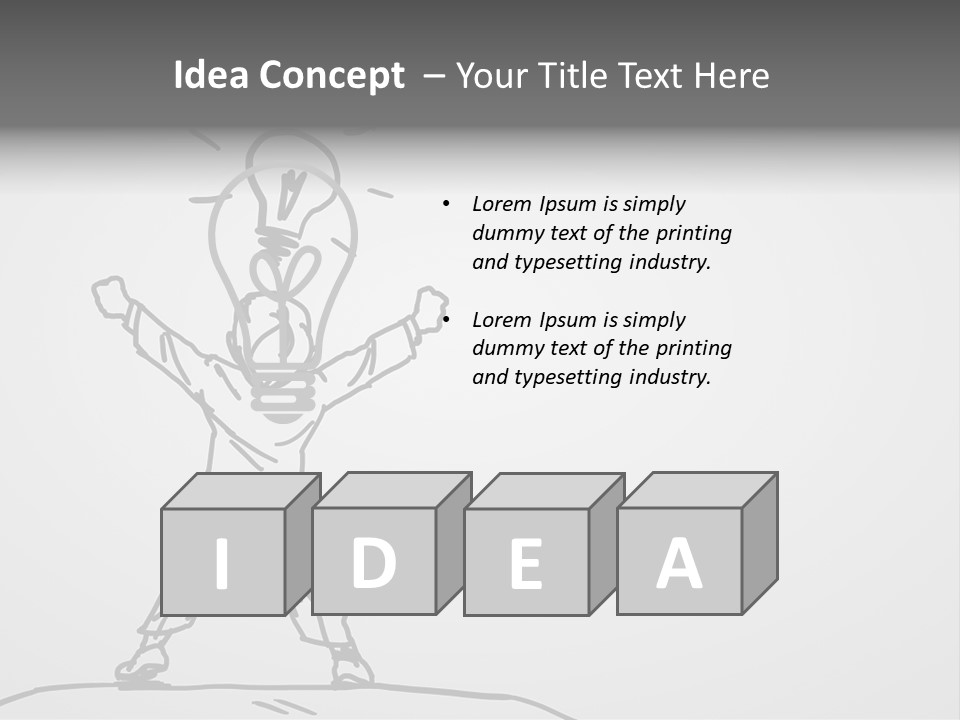 Concept Solution Symbol PowerPoint Template