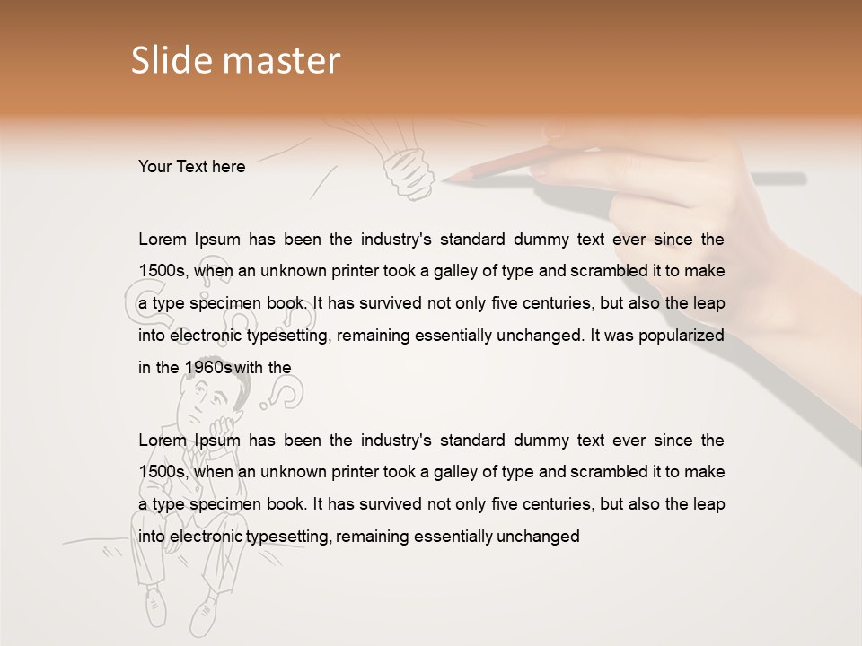 Success Sign Construction PowerPoint Template