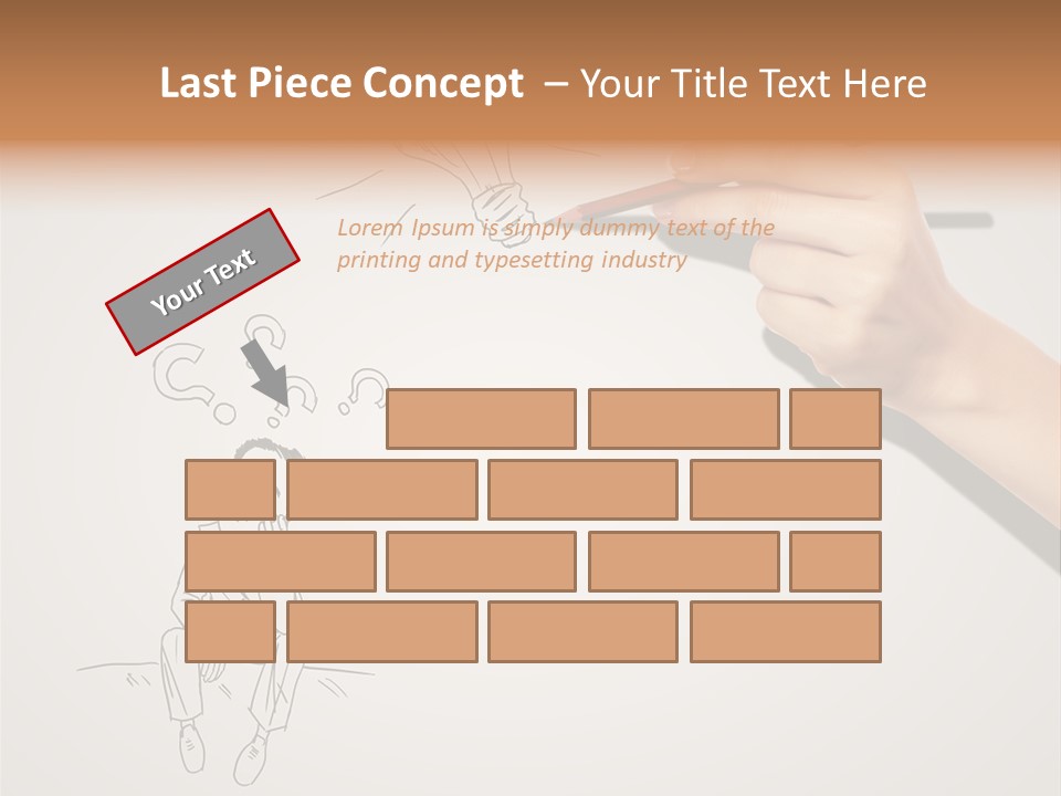 Success Sign Construction PowerPoint Template