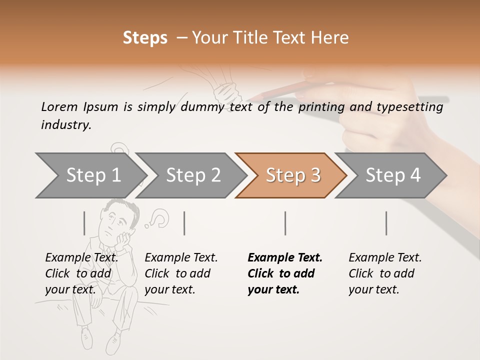 Success Sign Construction PowerPoint Template