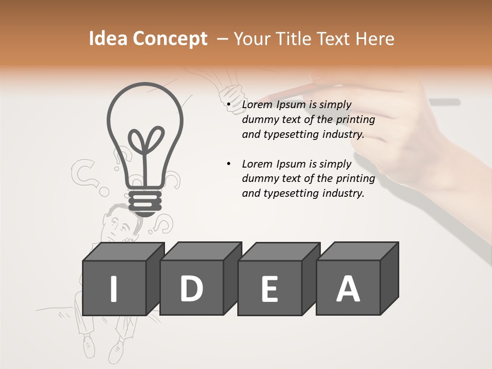 Success Sign Construction PowerPoint Template