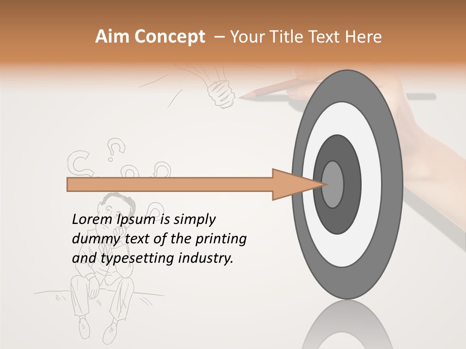 Success Sign Construction PowerPoint Template