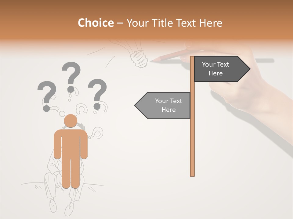 Success Sign Construction PowerPoint Template
