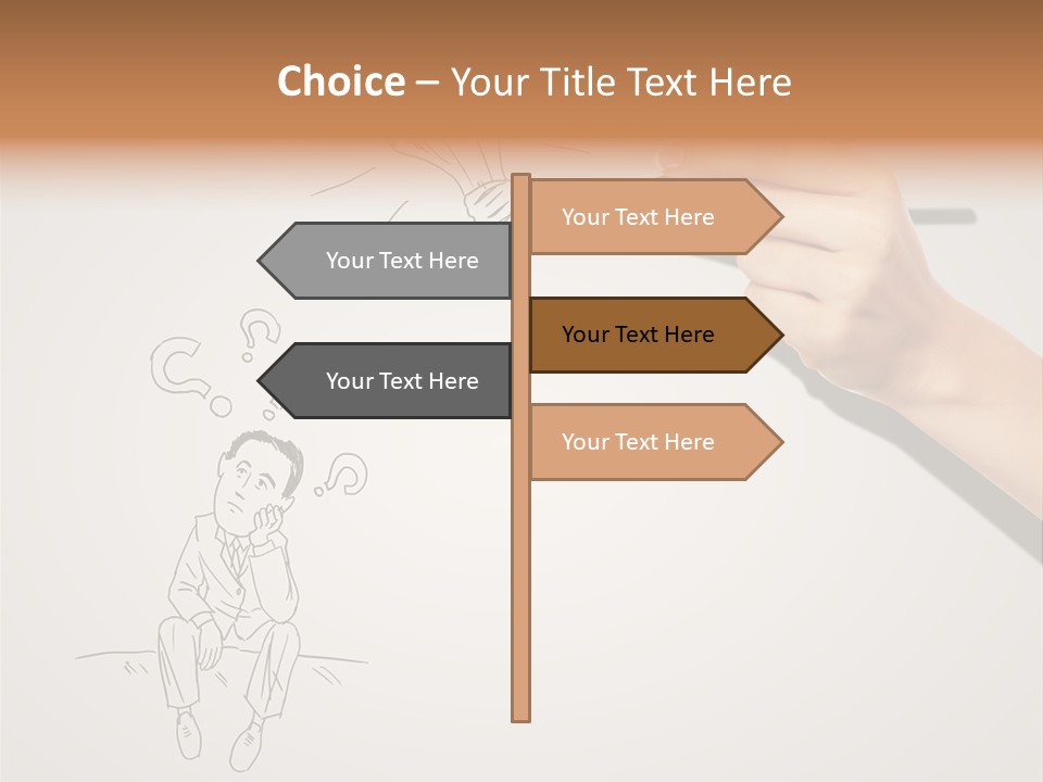 Success Sign Construction PowerPoint Template
