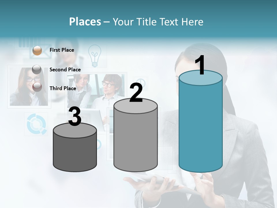 Beautiful Technology Chatting PowerPoint Template