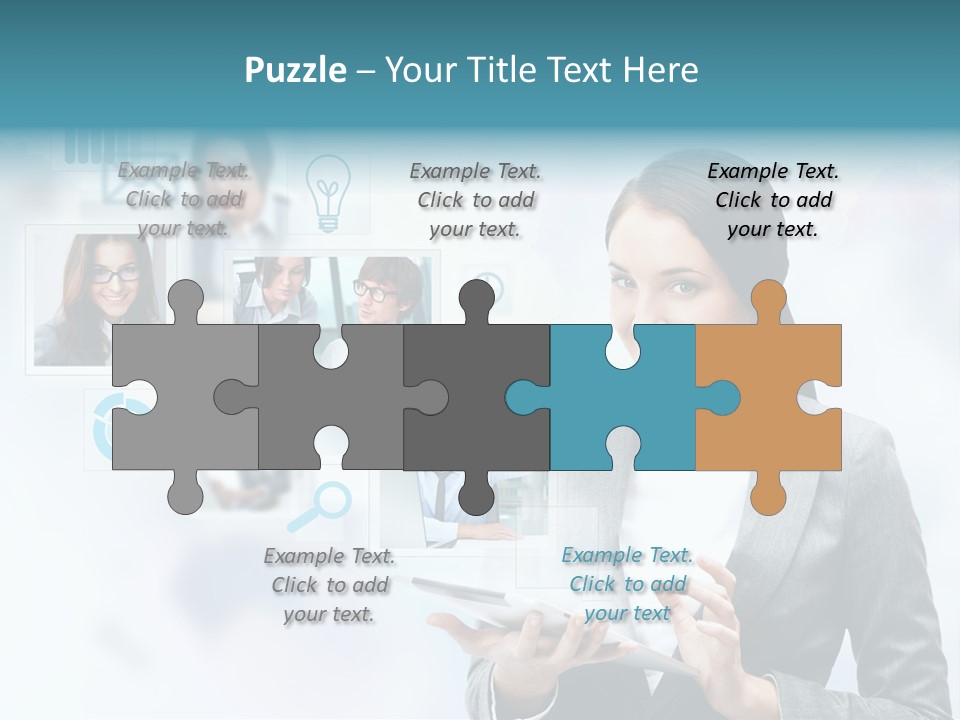 Beautiful Technology Chatting PowerPoint Template