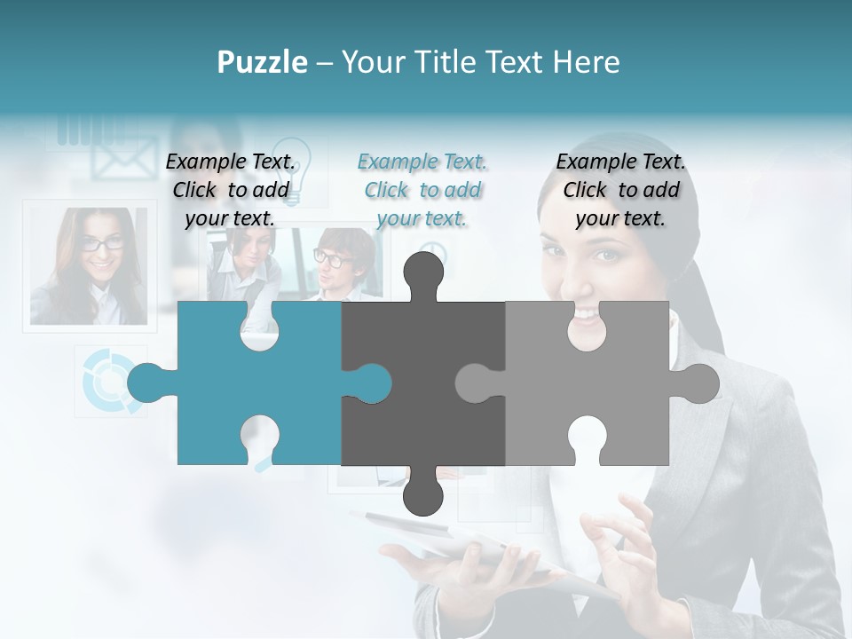 Beautiful Technology Chatting PowerPoint Template