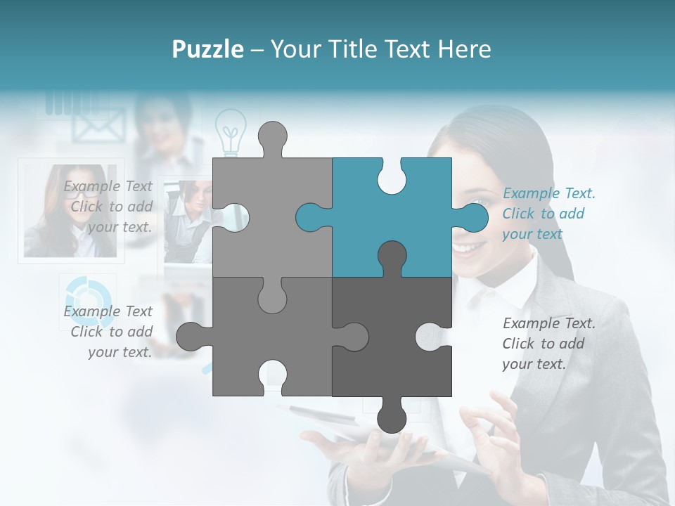 Beautiful Technology Chatting PowerPoint Template