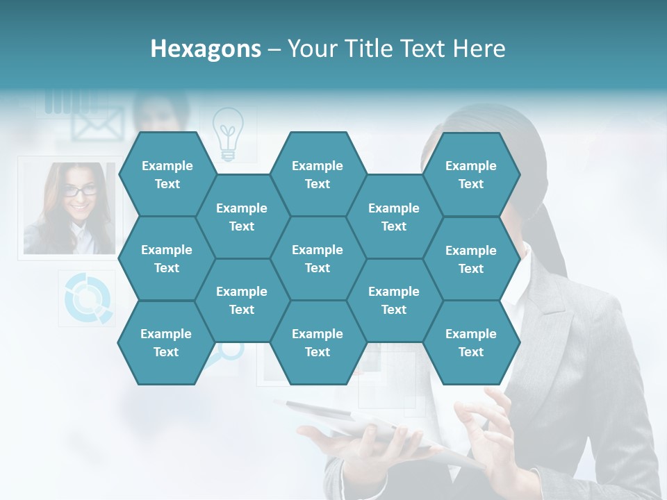 Beautiful Technology Chatting PowerPoint Template