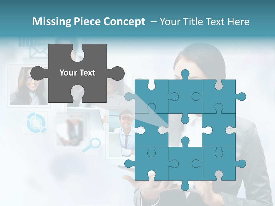 Beautiful Technology Chatting PowerPoint Template