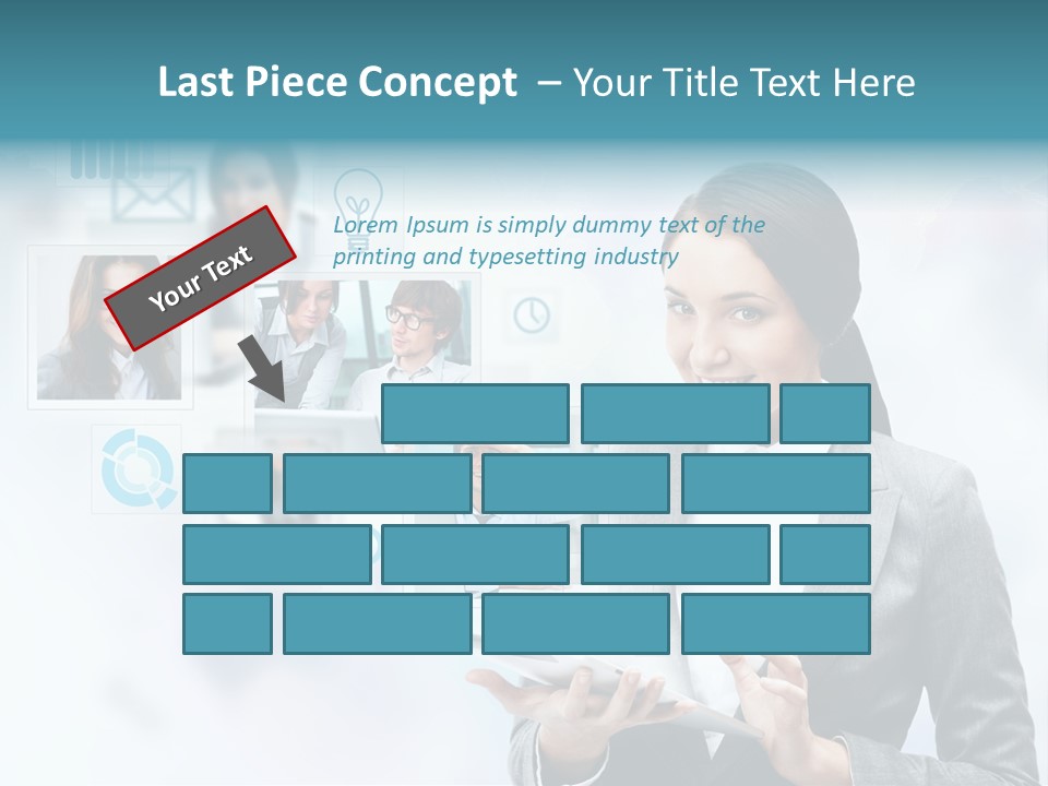 Beautiful Technology Chatting PowerPoint Template