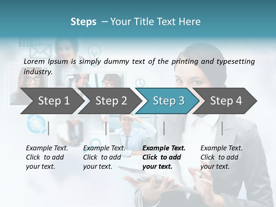 Beautiful Technology Chatting PowerPoint Template