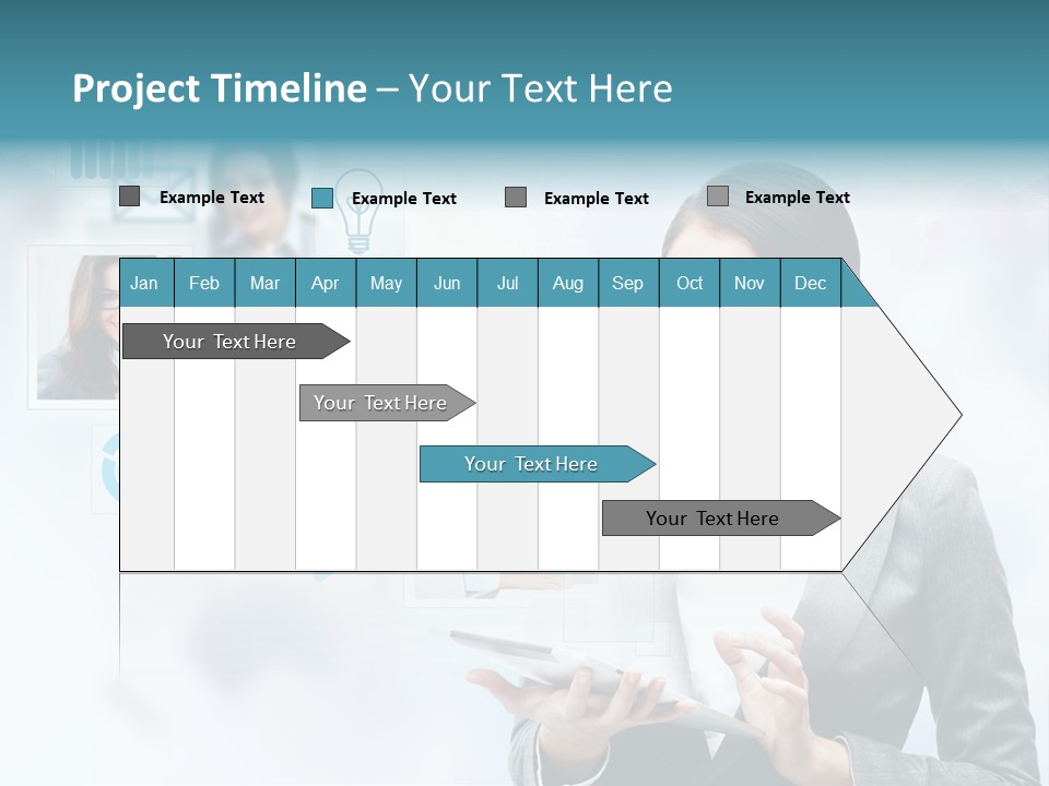 Beautiful Technology Chatting PowerPoint Template