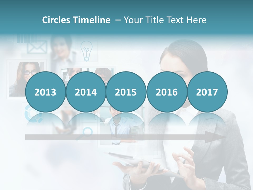 Beautiful Technology Chatting PowerPoint Template