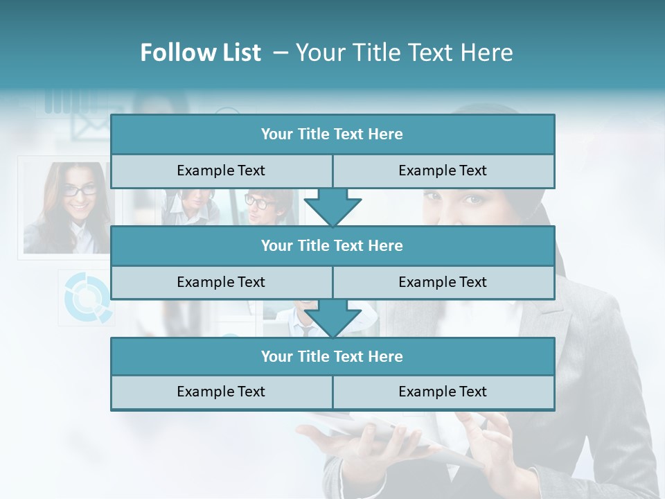 Beautiful Technology Chatting PowerPoint Template