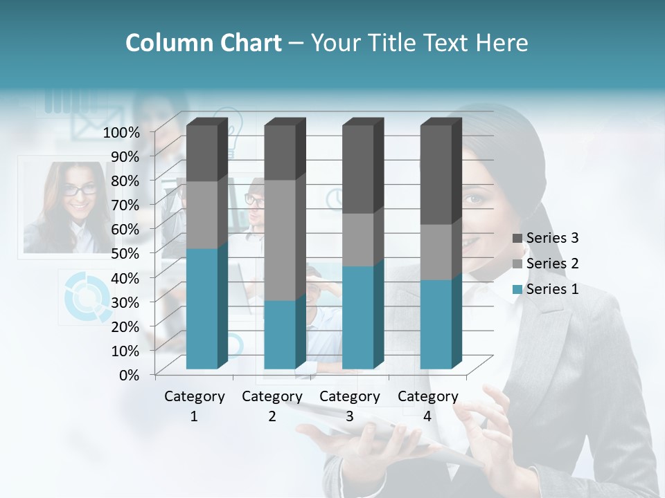 Beautiful Technology Chatting PowerPoint Template