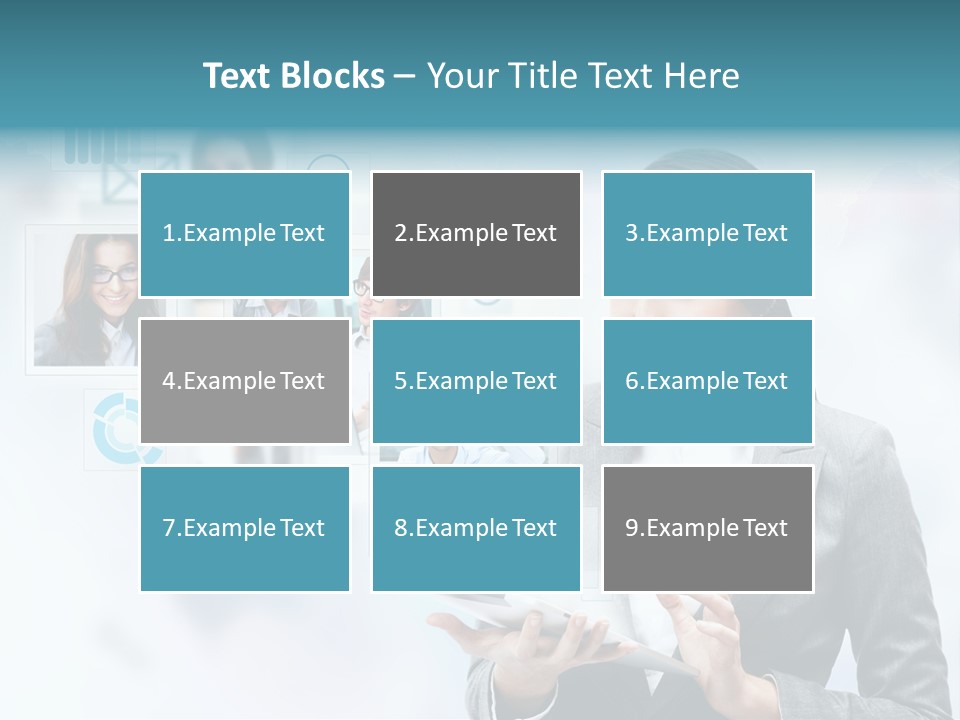 Beautiful Technology Chatting PowerPoint Template