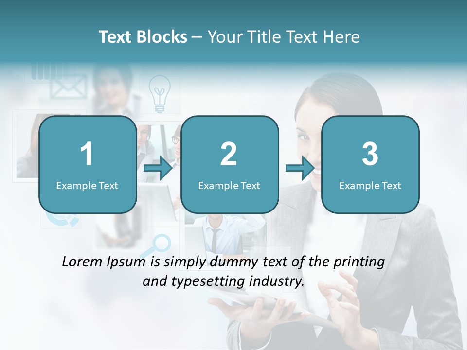 Beautiful Technology Chatting PowerPoint Template