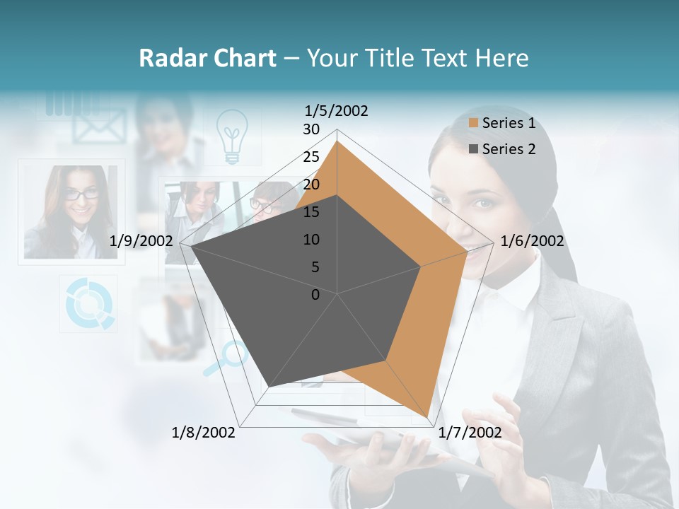 Beautiful Technology Chatting PowerPoint Template