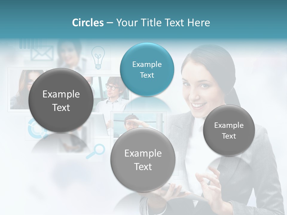 Beautiful Technology Chatting PowerPoint Template