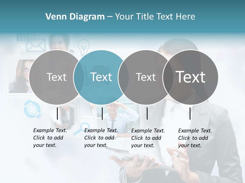 Beautiful Technology Chatting PowerPoint Template