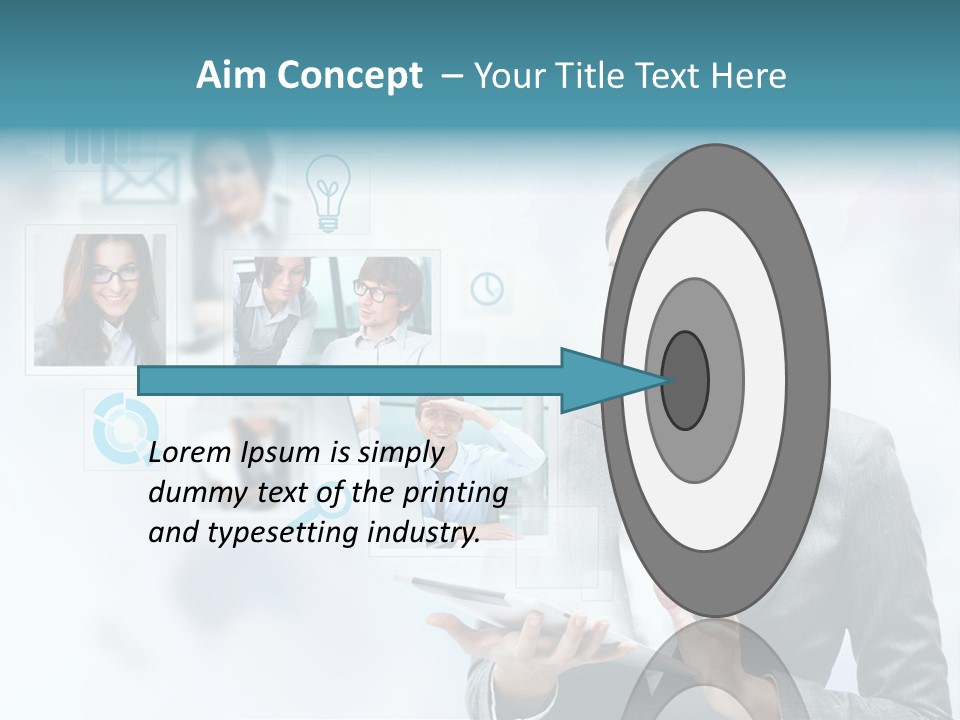 Beautiful Technology Chatting PowerPoint Template