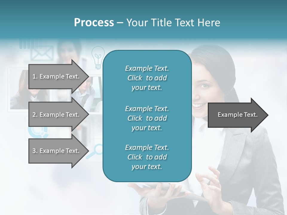 Beautiful Technology Chatting PowerPoint Template