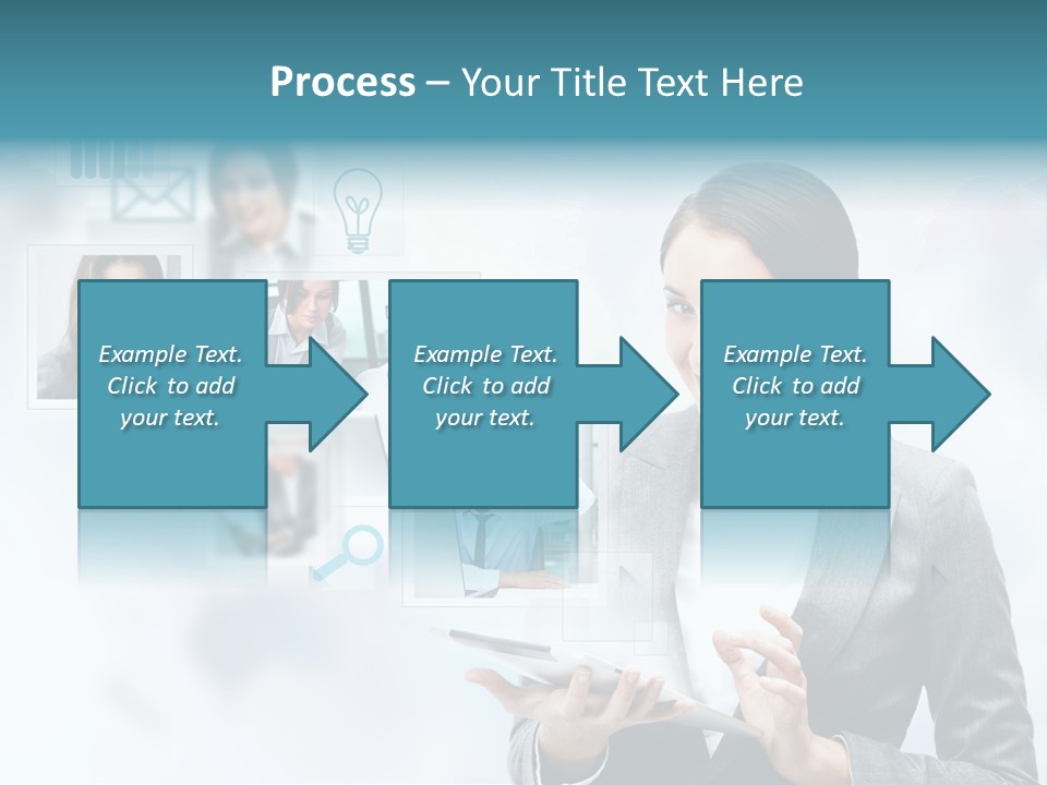 Beautiful Technology Chatting PowerPoint Template
