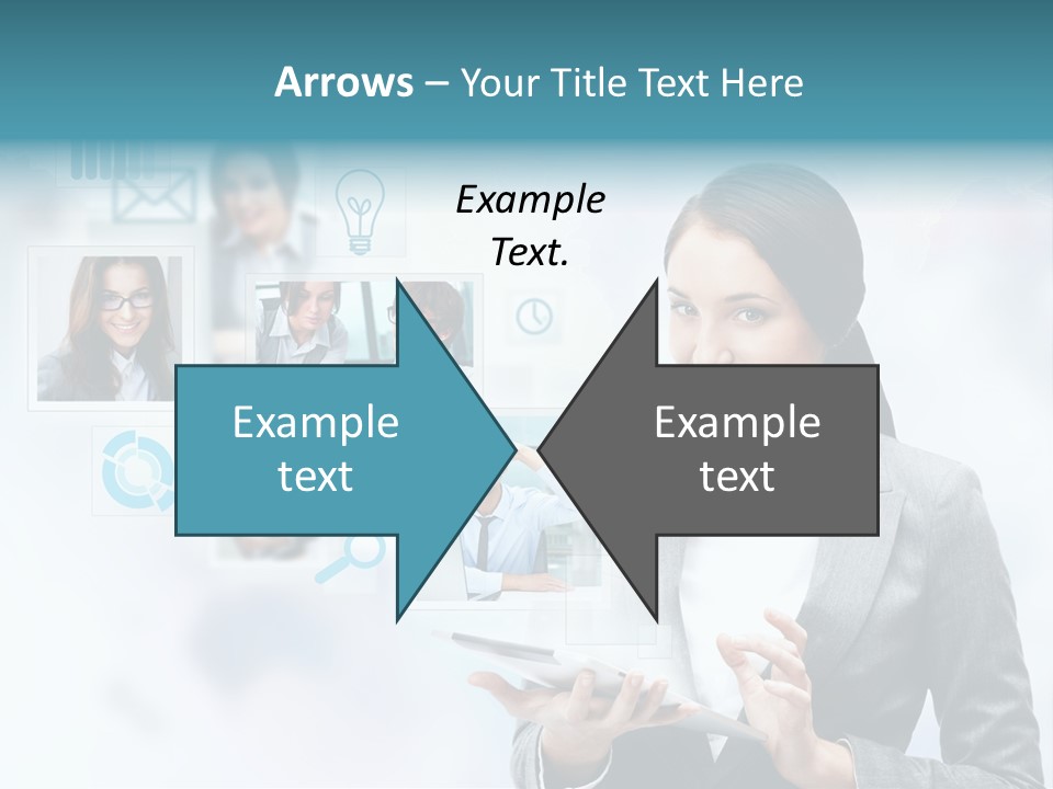 Beautiful Technology Chatting PowerPoint Template