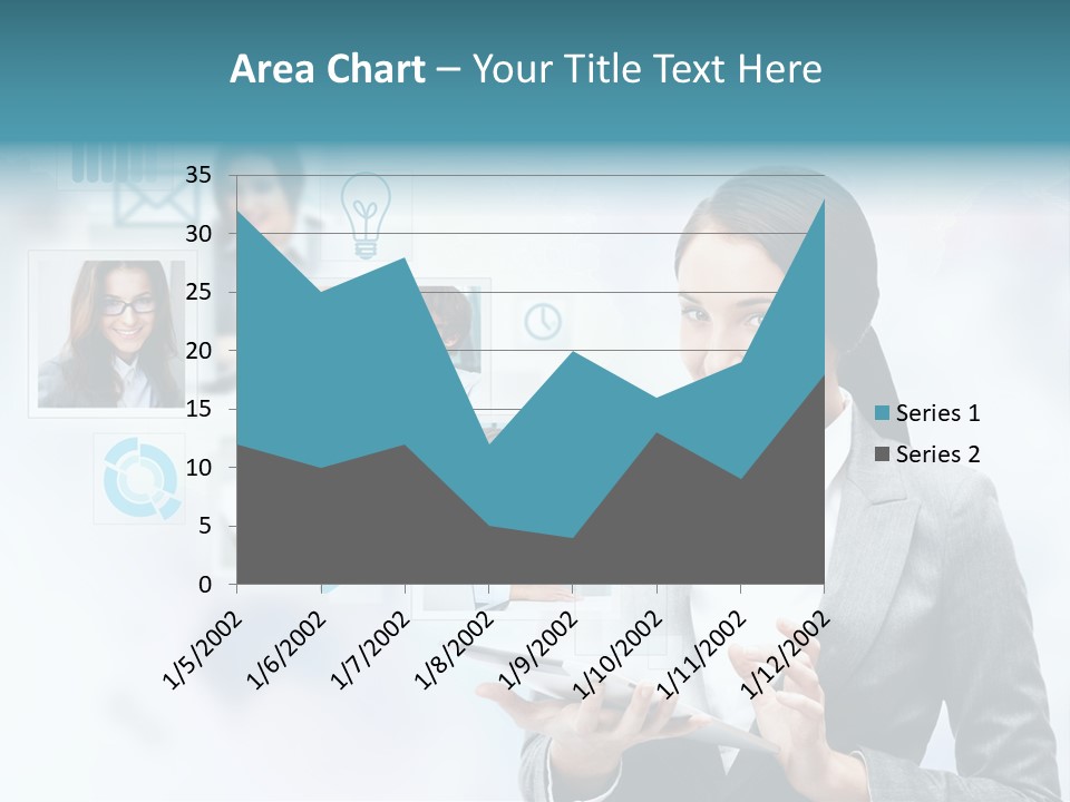 Beautiful Technology Chatting PowerPoint Template
