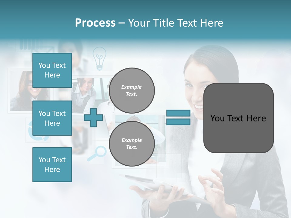 Beautiful Technology Chatting PowerPoint Template