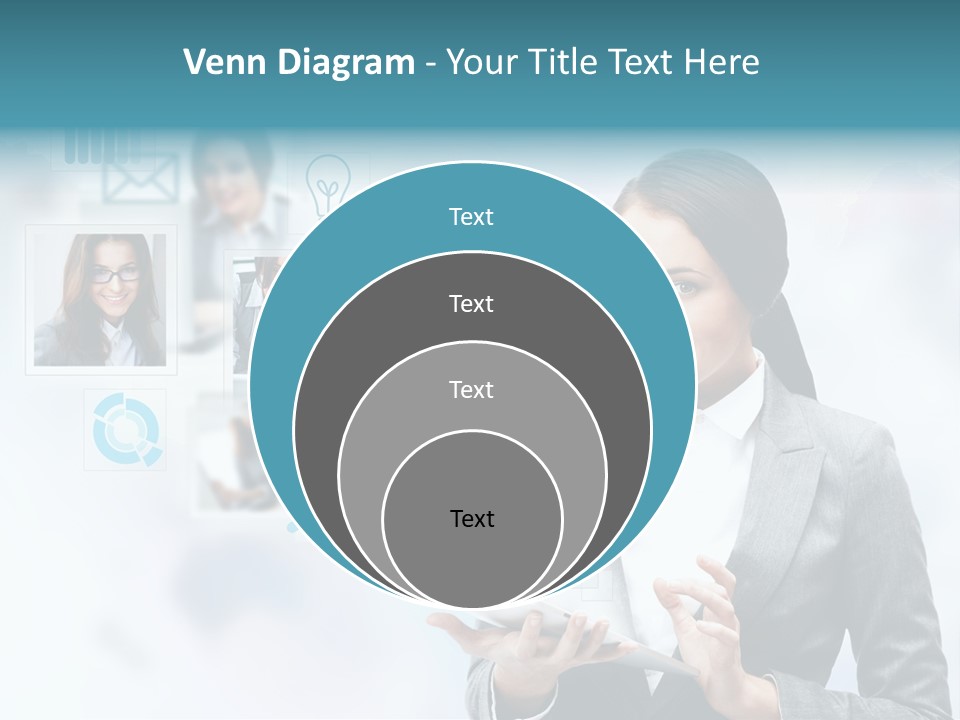 Beautiful Technology Chatting PowerPoint Template