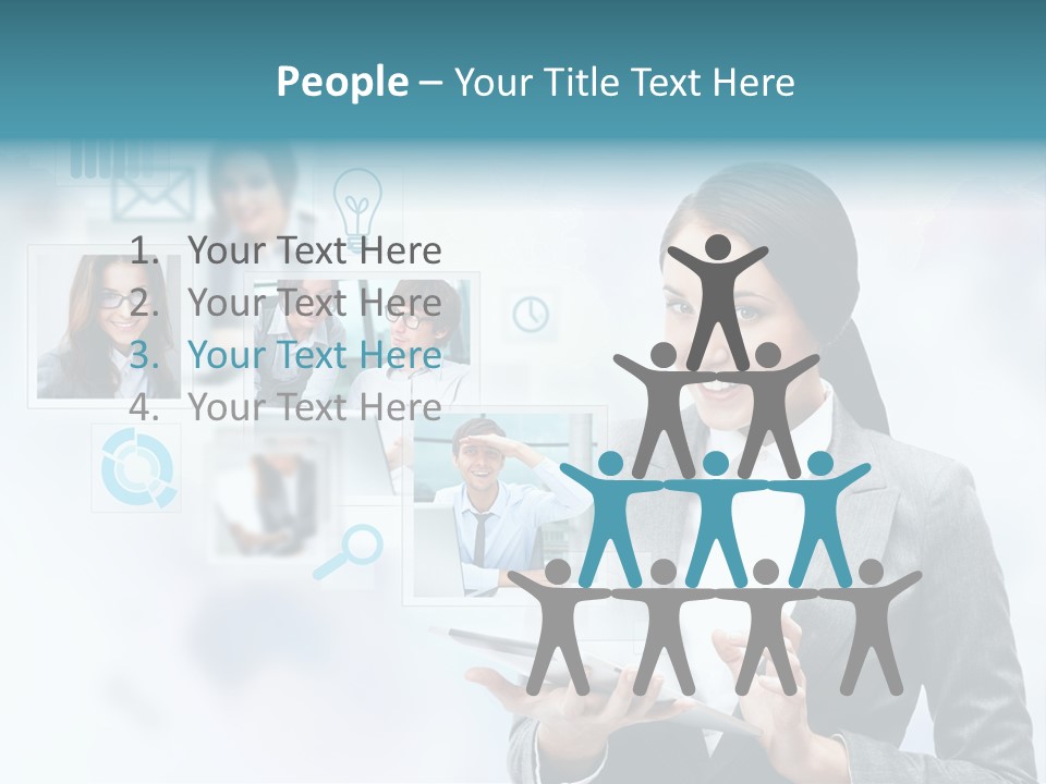 Beautiful Technology Chatting PowerPoint Template
