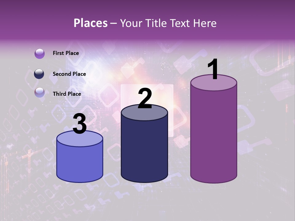 Network Energy Geometric PowerPoint Template