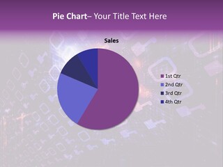 Network Energy Geometric PowerPoint Template