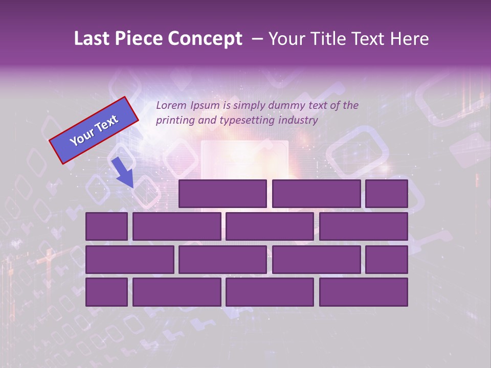 Network Energy Geometric PowerPoint Template