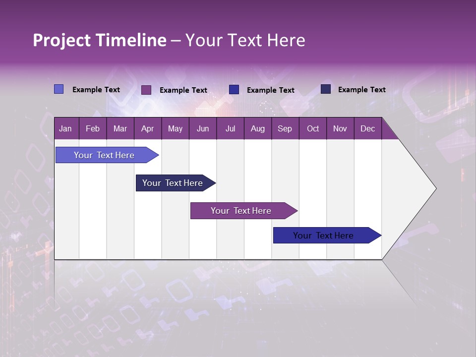 Network Energy Geometric PowerPoint Template