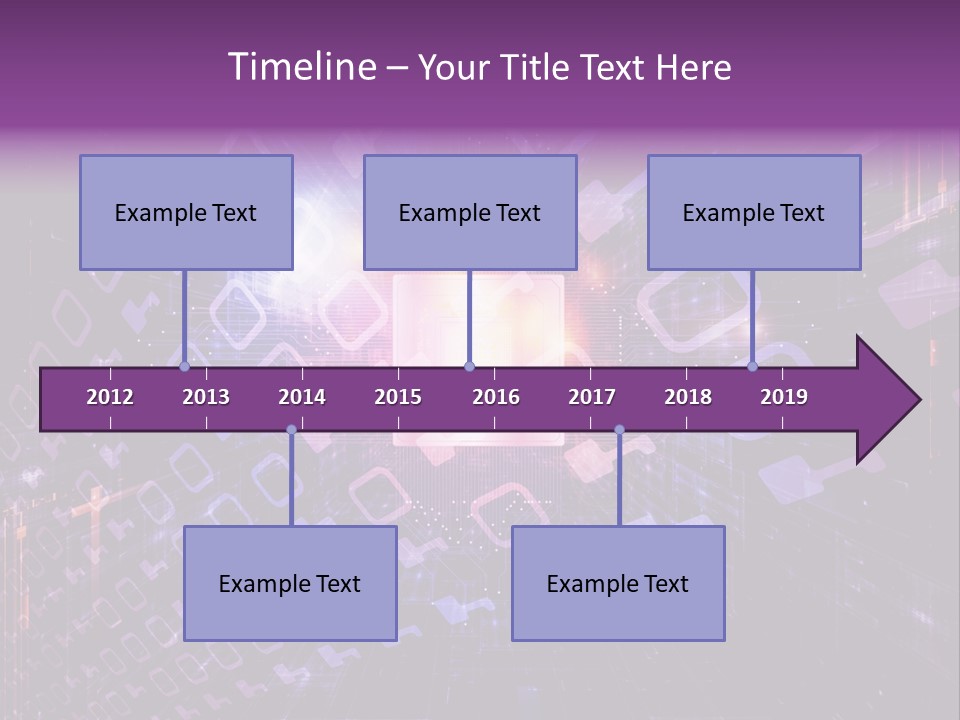 Network Energy Geometric PowerPoint Template