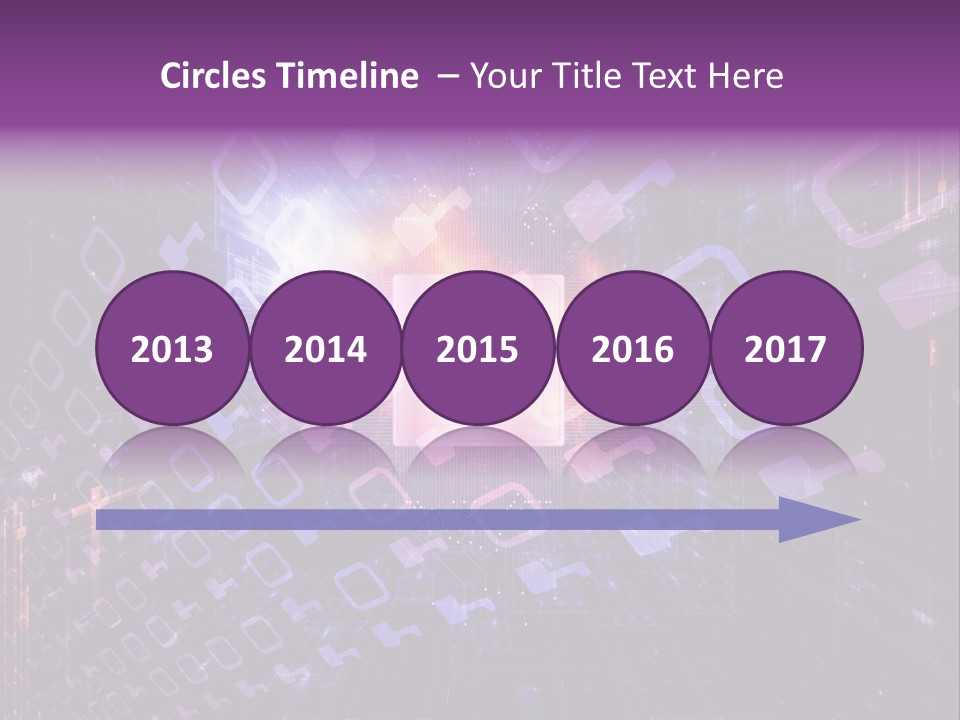 Network Energy Geometric PowerPoint Template