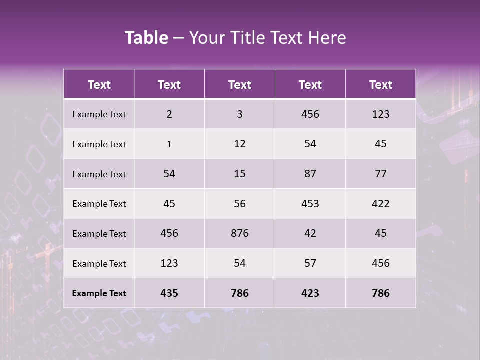 Network Energy Geometric PowerPoint Template