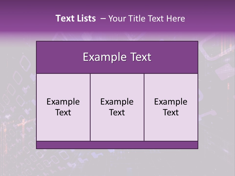Network Energy Geometric PowerPoint Template