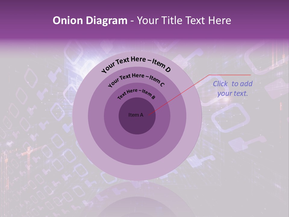 Network Energy Geometric PowerPoint Template