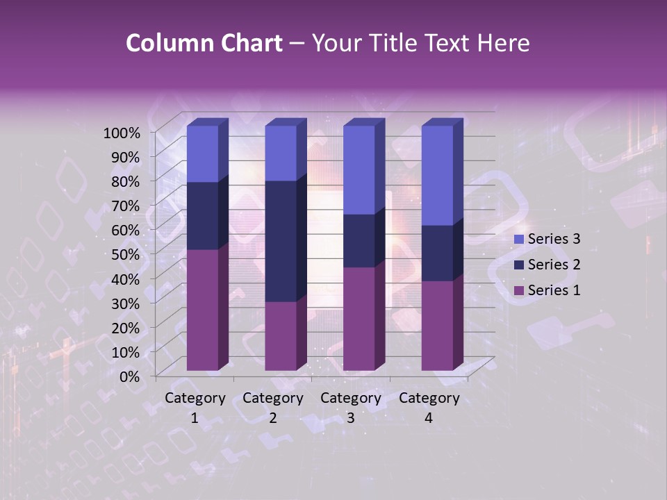 Network Energy Geometric PowerPoint Template