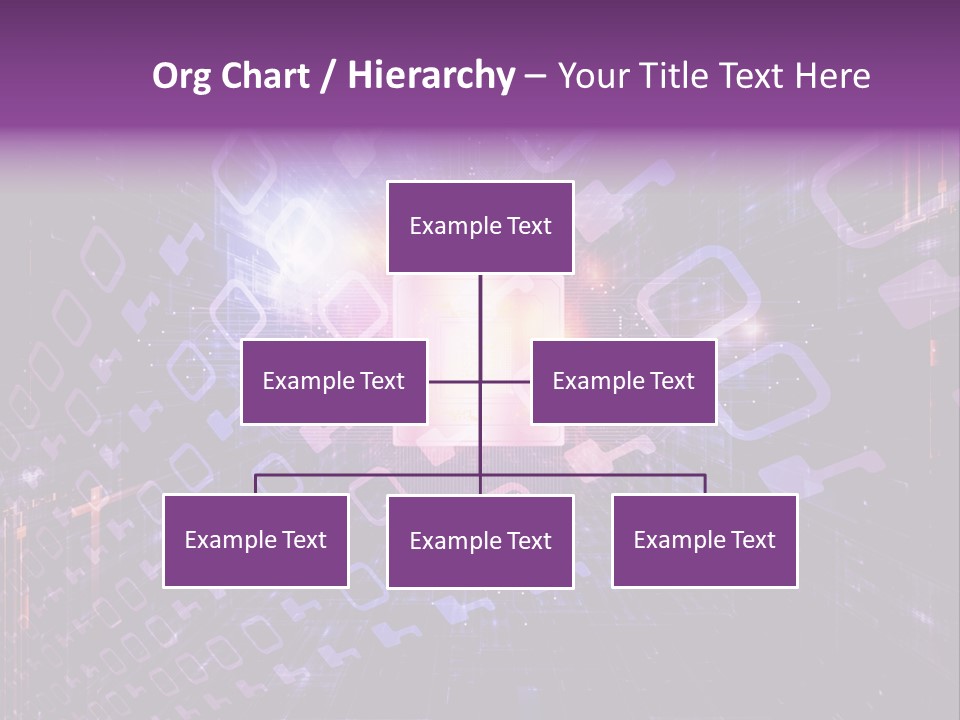 Network Energy Geometric PowerPoint Template