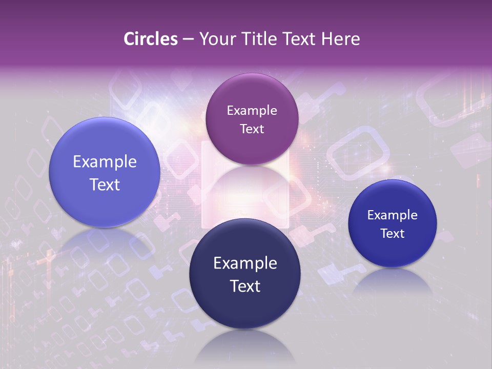 Network Energy Geometric PowerPoint Template