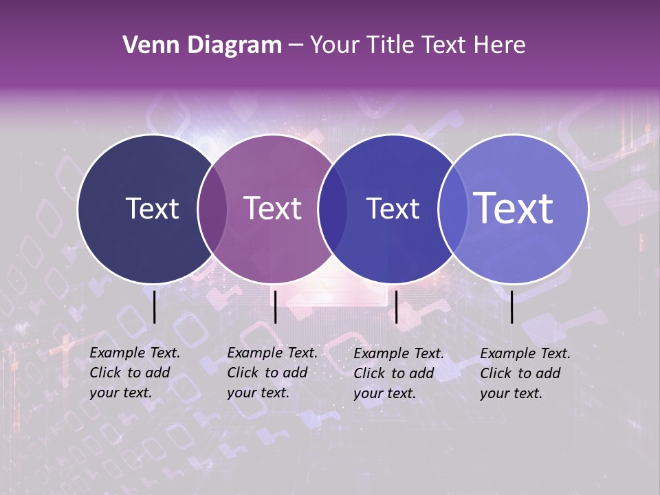 Network Energy Geometric PowerPoint Template