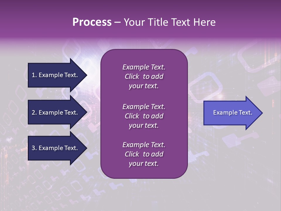 Network Energy Geometric PowerPoint Template